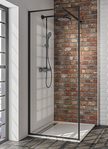 Douchewanden Black Style